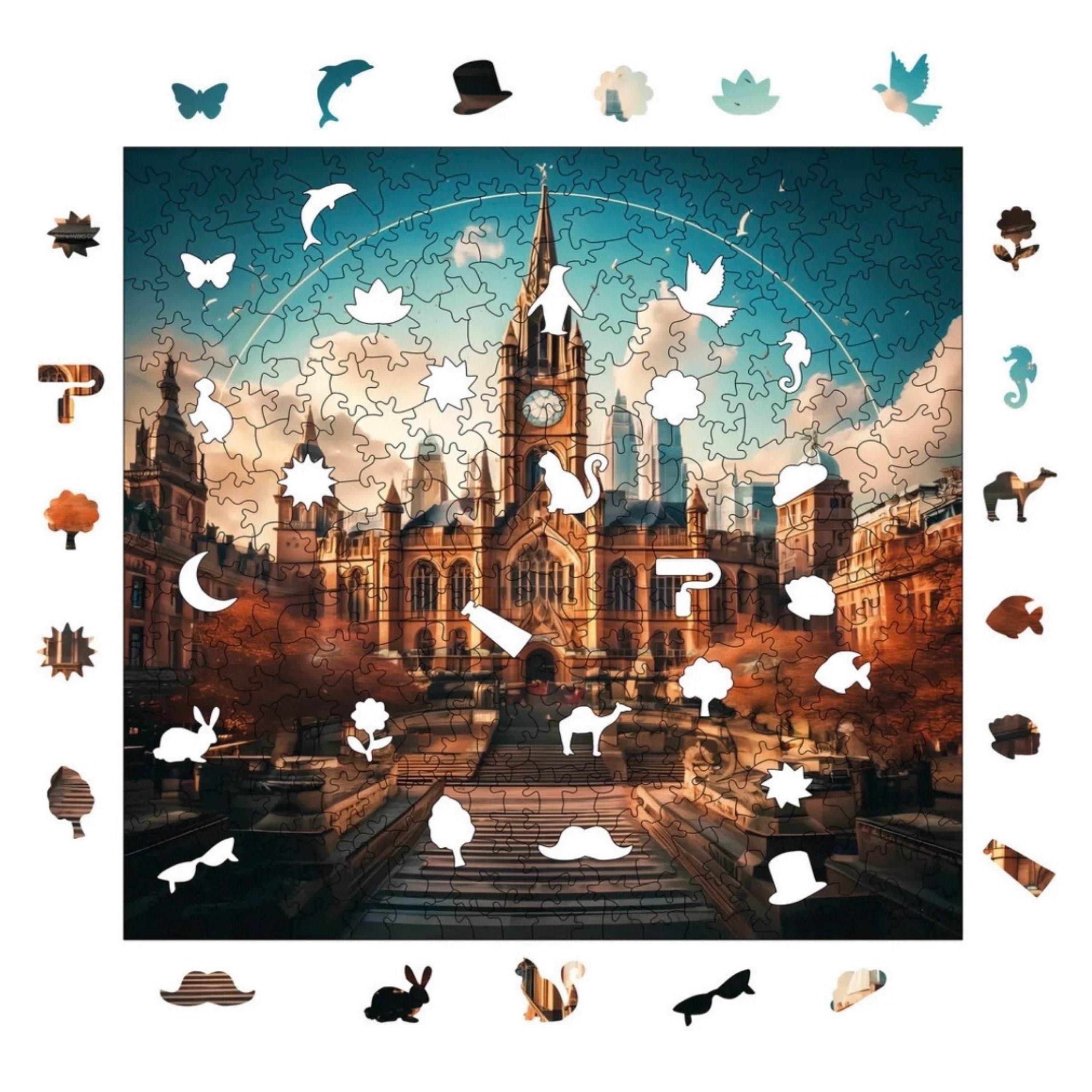 Manchester - Ahşap Puzzle