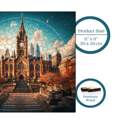 Manchester – Wooden Jigsaw Puzzle