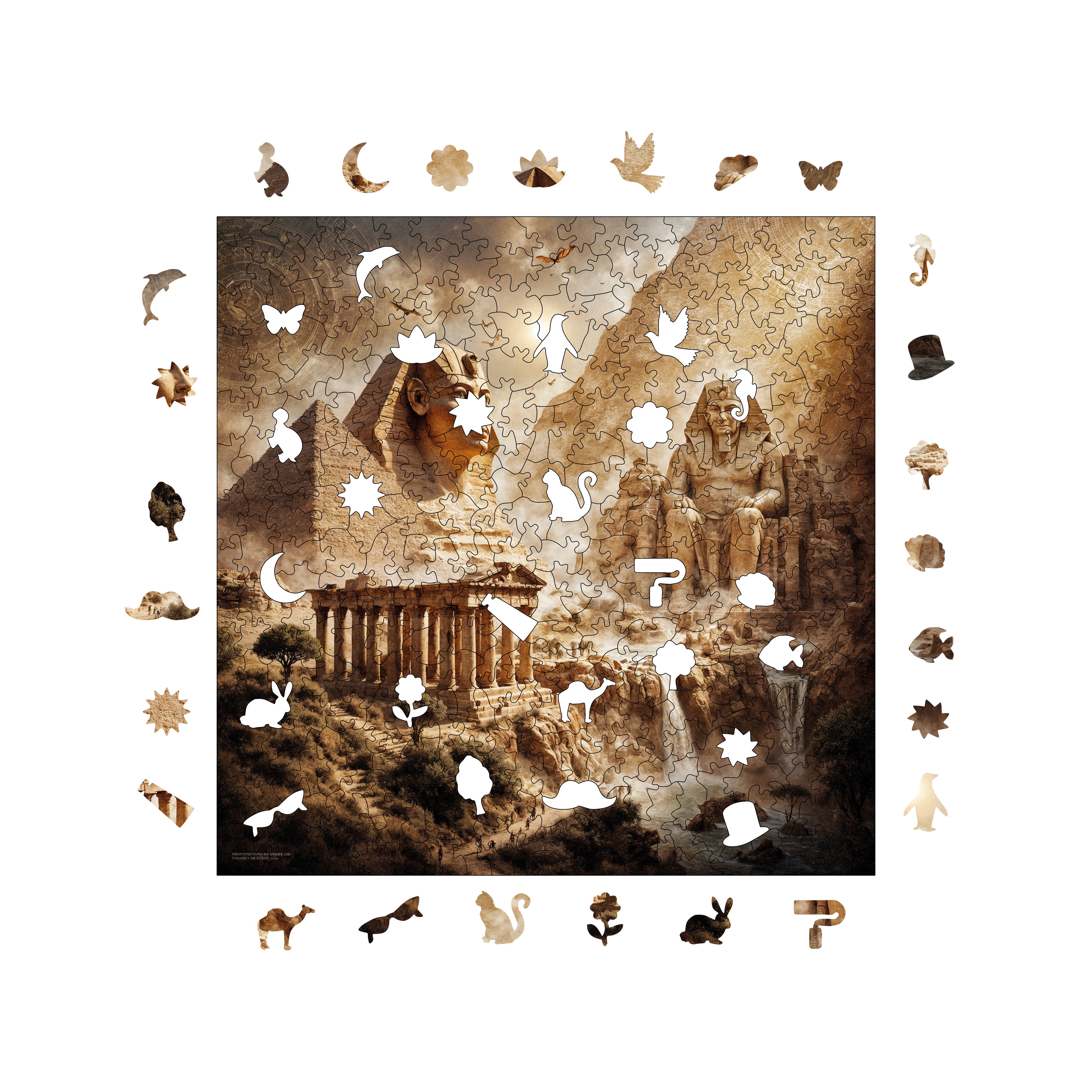 Firavunların Mirası - Ahşap Puzzle