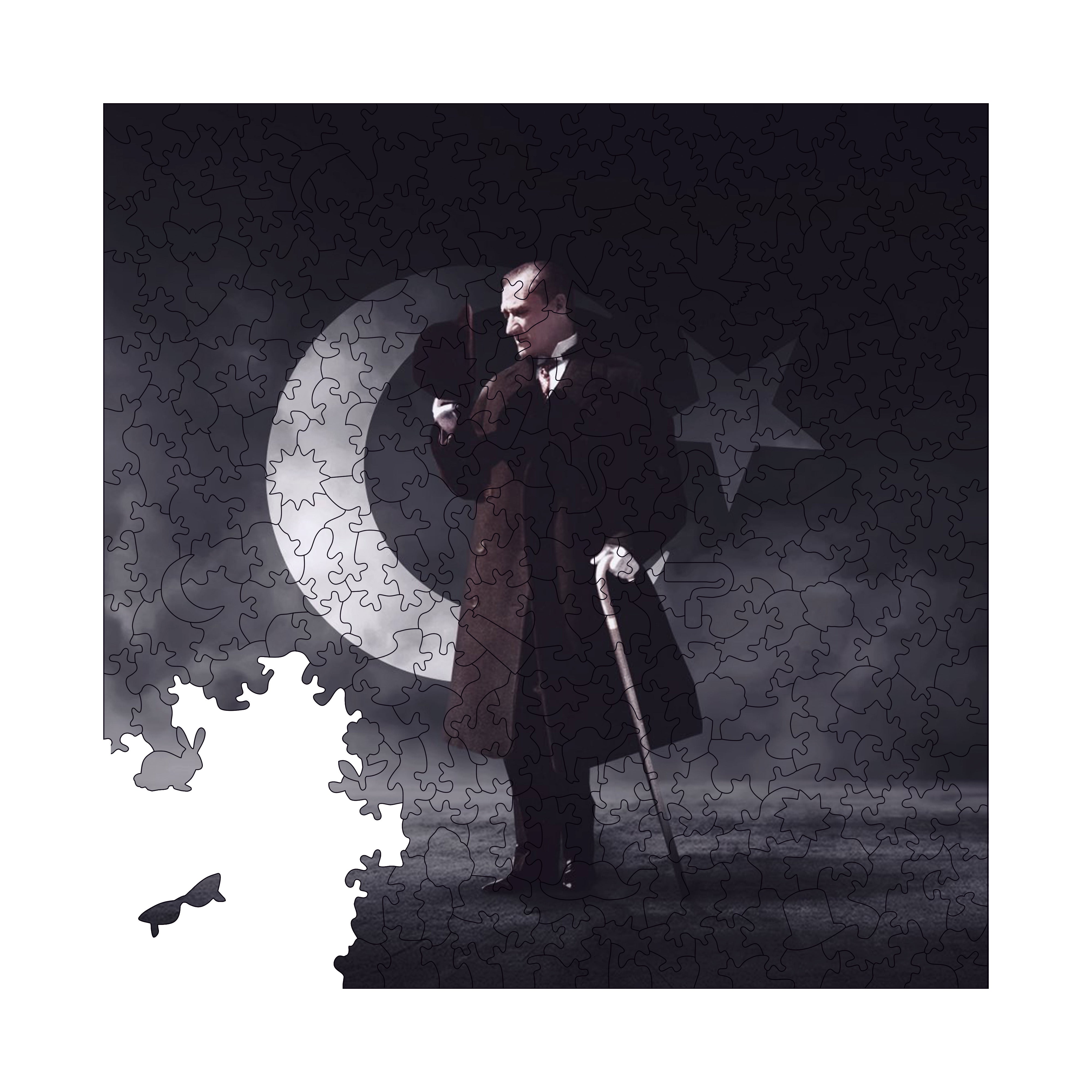 Büyük Önder "Atatürk" - Ahşap Puzzle