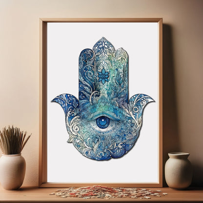 Hamsa – Wooden Jigsaw Puzzle