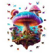 Mantar Adası - Ahşap Puzzle