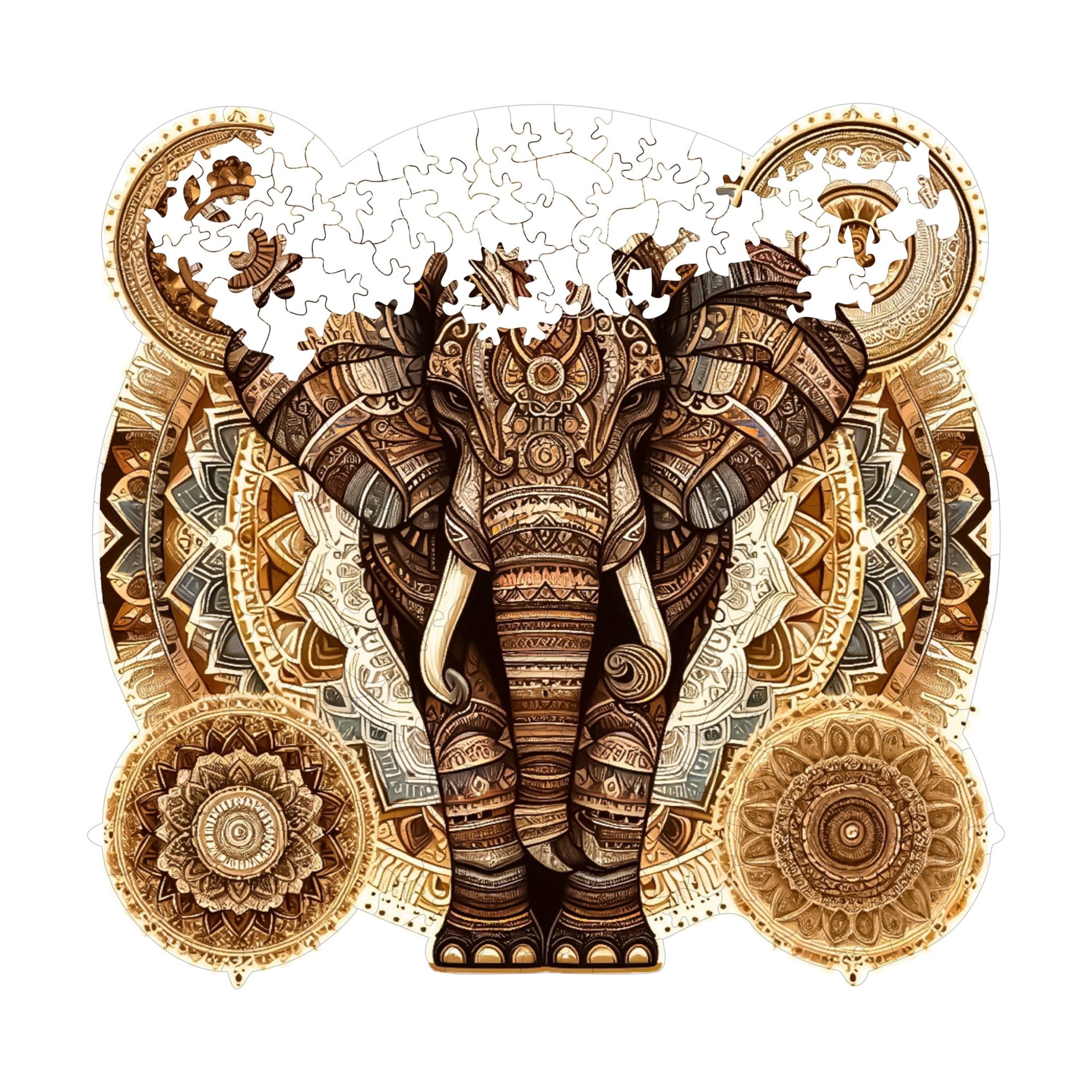 Majestik Mandala - Ahşap Puzzle