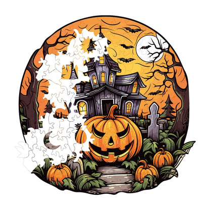 Haunted Mansion – Wooden Jigsaw Puzzle
