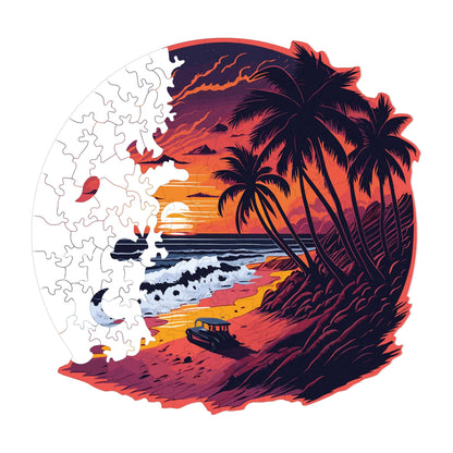 Palm Island – Wooden Jigsaw Puzzle