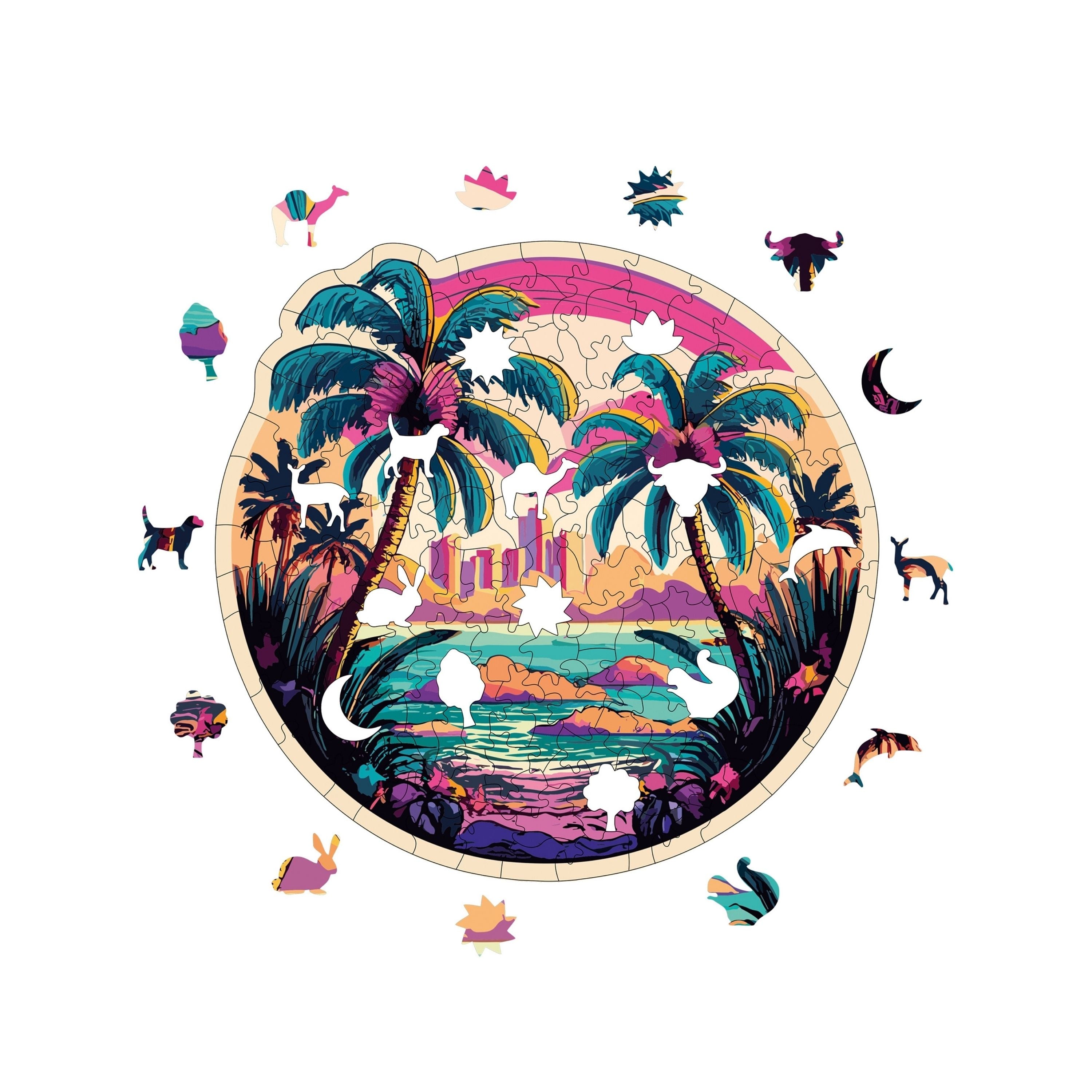 Hawaii - Ahşap Puzzle