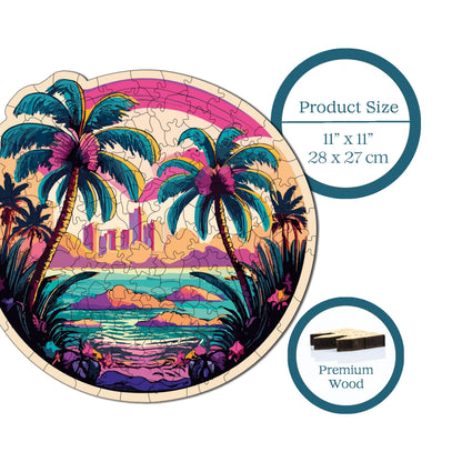 Hawaii – Wooden Jigsaw Puzzle