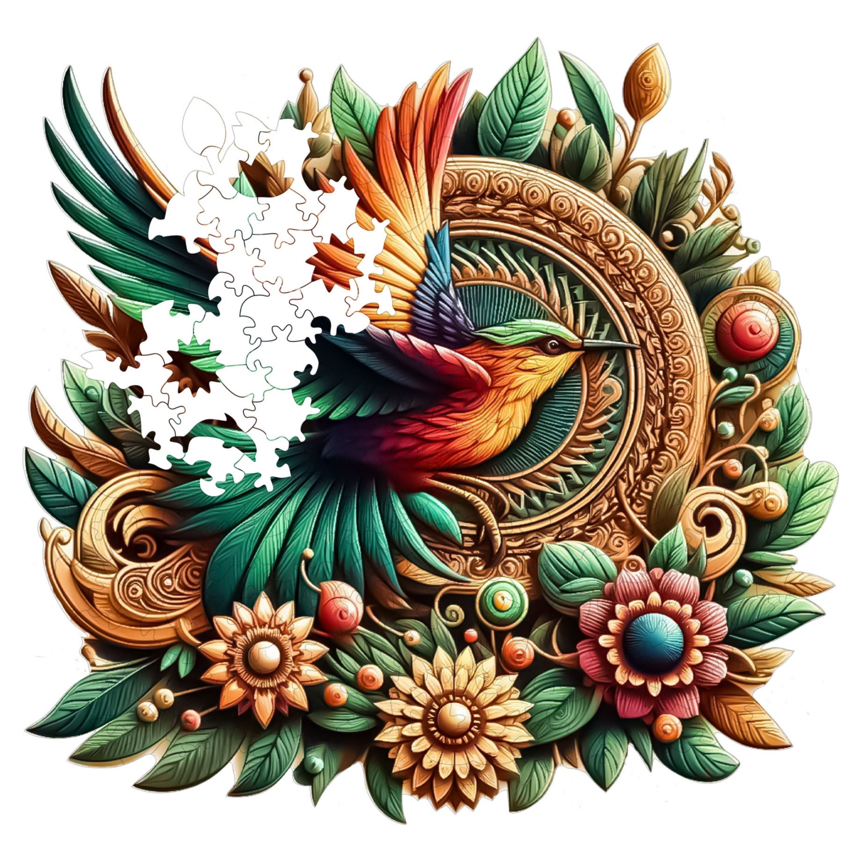 Sinek Kuşu - Ahşap Puzzle